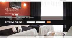 Desktop Screenshot of hostalriasbajas.es