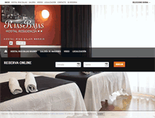 Tablet Screenshot of hostalriasbajas.es